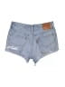 Levi's Blue Denim Shorts Size 26 waist - photo 2