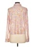 BP. Paisley Pink Long Sleeve Blouse Size L - photo 2