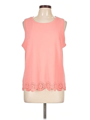 Ann Taylor LOFT Sleeveless T-Shirt (view 1)
