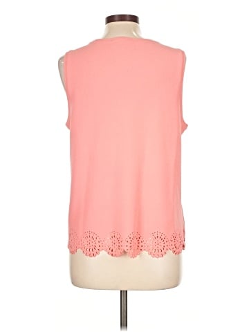 Ann Taylor LOFT Sleeveless T-Shirt (view 2)