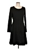 The Limited Solid Black Casual Dress Size L - photo 1