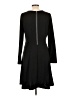 The Limited Solid Black Casual Dress Size L - photo 2