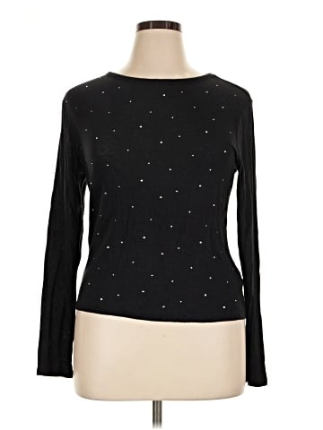 a.n.a. A New Approach Long Sleeve Top (view 1)