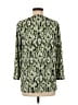 Jones Studio Green 3/4 Sleeve Blouse Size L - photo 2