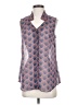 CAbi 100% Polyester Blue Sleeveless Blouse Size S - photo 1