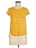 Splash Stripes Yellow Short Sleeve T-Shirt Size M - photo 1