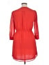 H&M 100% Polyester Red Casual Dress Size 14 - photo 2