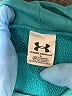 Under Armour 100% Polyester Teal Pullover Hoodie Size XL - photo 7