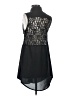 Minkpink Black Sleeveless Blouse Size S - photo 2