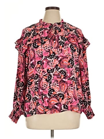 Counterparts Long Sleeve Blouse (view 1)