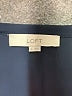 Ann Taylor LOFT 100% Polyester Black Sleeveless Blouse Size XL - photo 7