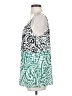 CAbi 100% Polyester Green Sleeveless Top Size S - photo 5