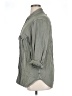 American Eagle Outfitters Gray 3/4 Sleeve Button-Down Shirt Size XL - photo 5