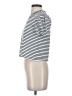 BCBGeneration Stripes Silver Short Sleeve Turtleneck Size S - photo 5