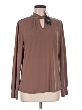 Adrianna Papell Long Sleeve Blouse