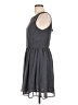 Gap Outlet 100% Polyester Houndstooth Gray Casual Dress Size 10 - photo 5