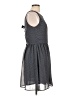Gap Outlet 100% Polyester Houndstooth Gray Casual Dress Size 10 - photo 4