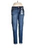 Democracy Solid Blue Jeans Size 12 - photo 1