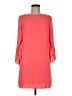 Milly Solid Orange Casual Dress Size 8 - photo 1