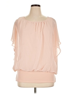 Jm Collection 3/4 Sleeve Blouse