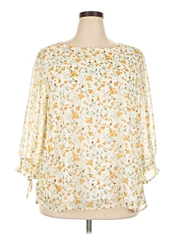 Gilli 3/4 Sleeve Blouse (view 1)