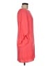 Milly Solid Orange Casual Dress Size 8 - photo 4