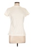 Just Be... 100% Polyester Ivory Short Sleeve Turtleneck Size L - photo 1