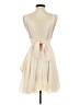 Romwe Solid Ivory Cocktail Dress Size S - photo 2