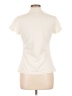 Just Be... 100% Polyester Ivory Short Sleeve Turtleneck Size L - photo 2