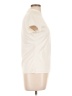 Just Be... 100% Polyester Ivory Short Sleeve Turtleneck Size L - photo 4