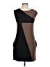 Mudo Collection Color Block Brown Cocktail Dress Size EU 38 / US 8 - photo 2