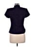Allison Taylor 100% Polyester Purple Short Sleeve Top Size 8 - photo 2