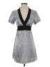 Guess Jeans Chevron-herringbone Gray Casual Dress Size S - photo 1