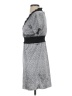 Guess Jeans Chevron-herringbone Gray Casual Dress Size S - photo 5