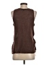 Etcetera 100% Linen Brown Sleeveless Top Size S - photo 2