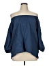 Caslon 100% Cotton Blue 3/4 Sleeve Blouse Size 1X - photo 1