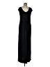 Bobeau Solid Black Casual Dress Size L - photo 1