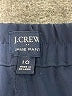 J.Crew Factory Store 100% Polyester Solid Blue Casual Pants Size 10 - photo 7