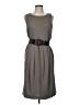 Burberry Solid Gray Casual Dress Size EU (IT) 44 / US 8 - photo 1