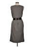 Burberry Solid Gray Casual Dress Size EU (IT) 44 / US 8 - photo 2