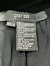 Per Se By Carlisle Black Coat Size 12 - photo 6