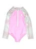 Floatimini Pink Rash Guard Size 7 - 8 - photo 1