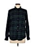 Weatherproof Plaid Green Long Sleeve Button-Down Shirt Size L - photo 1