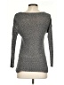 American Eagle Outfitters Metallic Gray Pullover Sweater Size XS - photo 2