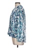 Veronica M. 100% Polyester Blue Long Sleeve Blouse Size L - photo 5