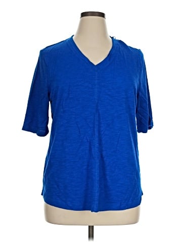 Chico's 3/4 Sleeve T-Shirt (view 1)