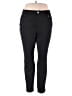 Simply Vera Vera Wang Chevron-herringbone Black Casual Pants Size XXL - photo 1
