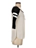 rue21 100% Rayon Ivory 3/4 Sleeve Top Size S - photo 4