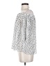 Q&A 100% Polyester Polka Dots White 3/4 Sleeve Blouse Size XS - photo 5