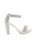 Delicious Silver Sandals Size 8 - photo 1